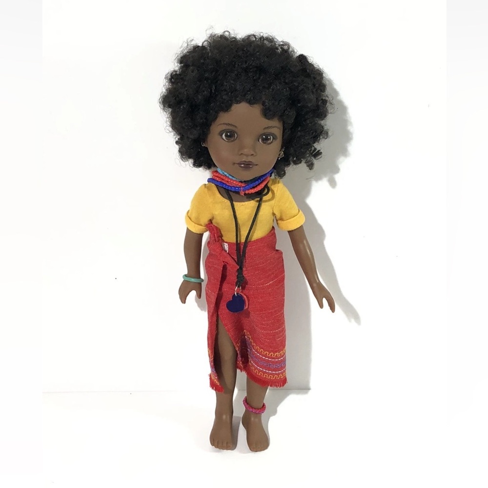 Hearts for Hearts Girls Doll Rahel from Ethiopia Hearts 4 Hearts Ethnic 2010